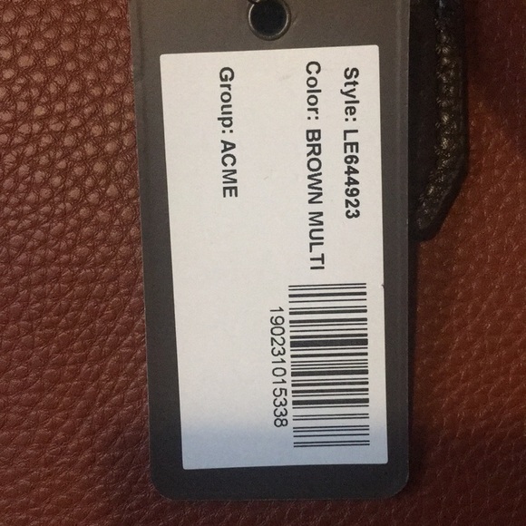 Guess ACME brown multi bag - Picture 6 of 8